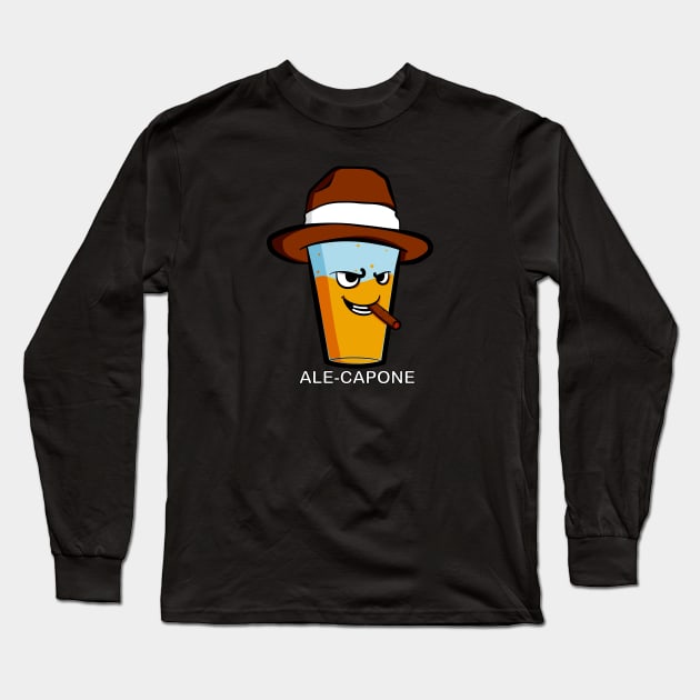 Ale-Capone Long Sleeve T-Shirt by Art by Nabes